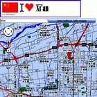 Xi'an map icon