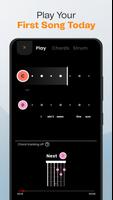 Guitar Tuner & Play FourChords اسکرین شاٹ 1