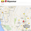 Myanmar map