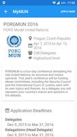 mymun - Model United Nations capture d'écran 1