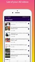 Abx Player(Play Video On Locked Phone as well) capture d'écran 1