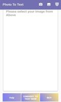 Photo To Text(Convert any Doc,Image 2 Text format) স্ক্রিনশট 1