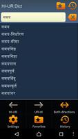 پوستر Hindi Urdu dictionary
