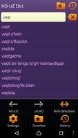 Korean Uzbek dictionary captura de pantalla 3
