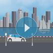 Cityscape animated weather backgrounds add-on