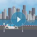 Cityscape animated weather backgrounds add-on