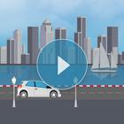 Cityscape animated backgrounds icon