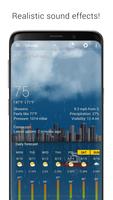 Cityscape animated weather backgrounds add-on imagem de tela 3