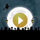 Animated Halloween backgrounds 圖標