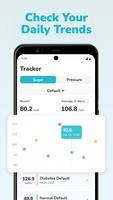 برنامه‌نما Blood Sugar & Pressure Tracker عکس از صفحه