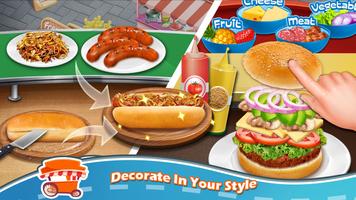 Street Food Cooking Games captura de pantalla 3