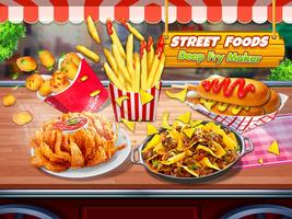 Poster Street Food: Deep Fried Foods 