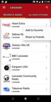 Leicester Radio Stations স্ক্রিনশট 1