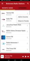 Botswana Radio Stations ảnh chụp màn hình 1