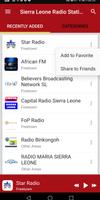 Sierra Leonean Radio Stations скриншот 1