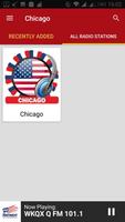 برنامه‌نما Chicago Radio Stations عکس از صفحه