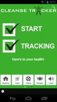 Cleanse Tracker Affiche