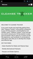 Cleanse Tracker capture d'écran 1