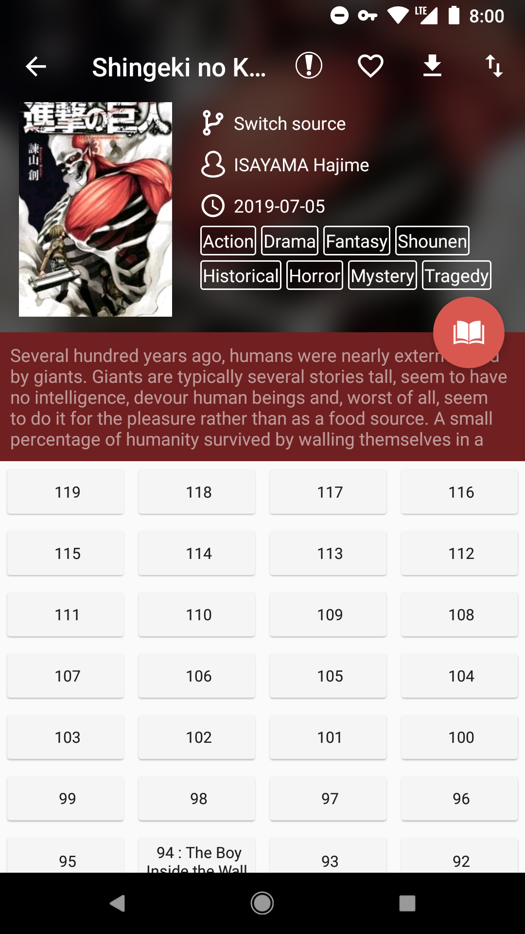 Manga Geek- Best Free Manga Comic Reader APK 1.2.0.0 for Android