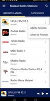 Malawi Radio Stations Ekran Görüntüsü 1