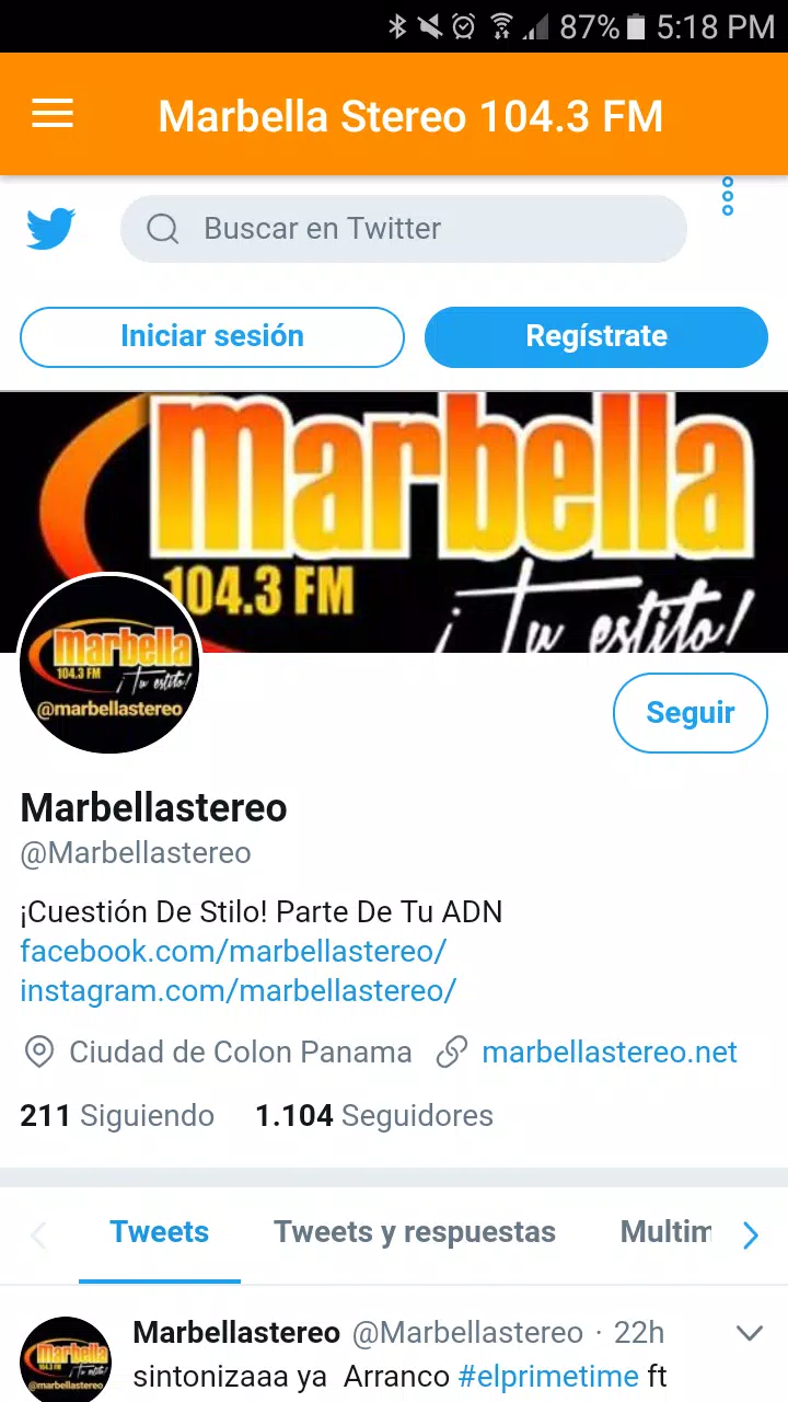 Descarga de APK de Marbella Stereo 104.3 FM para Android
