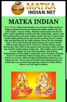 Matka Indian پوسٹر
