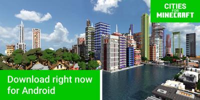 Cities in minecraft syot layar 2