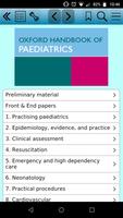 Oxford Handbook of Paediatrics Affiche