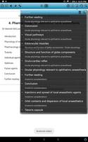 2 Schermata Ophthalmic anaesthesia