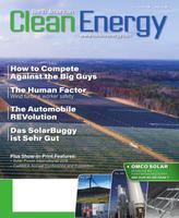 North American Clean Energy Magazine poster