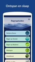 Regengeluiden, Slaap & Ontspan-poster