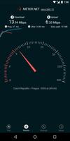 برنامه‌نما Internet speed test by Meter.n عکس از صفحه
