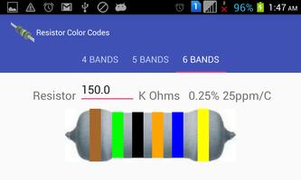 Resistor Color Codes screenshot 1