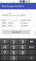Wire Gauge Calculator स्क्रीनशॉट 1