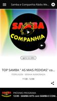 Samba E Companhia Rádio Web الملصق