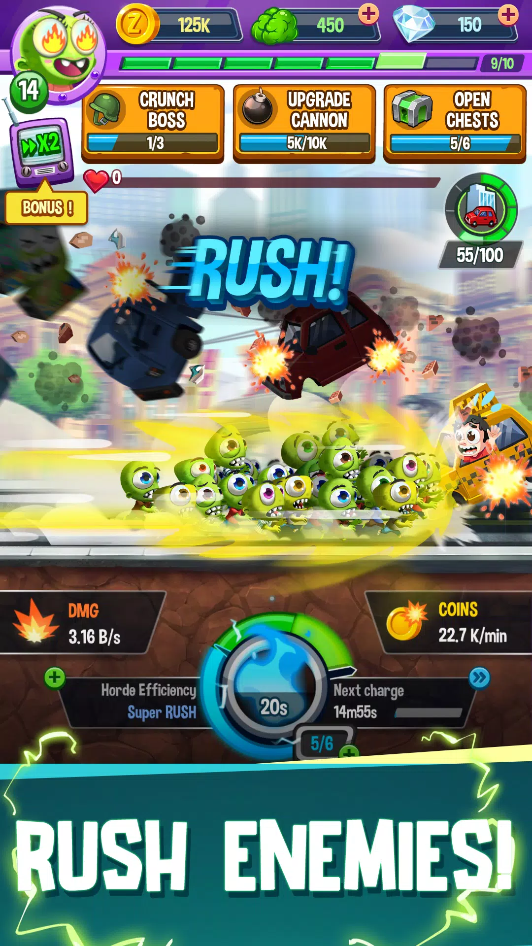 Idle Rush : Zombie Tsunami APK for Android Download