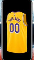 Make Your Basketball Jersey Affiche