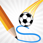 Draw Line for GOAL icon