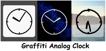 Graffiti Analog Clock LE