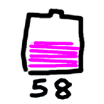 Graffiti Battery Meter icon