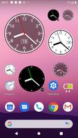Simple Analog Clock Affiche