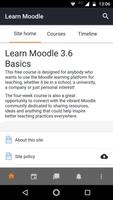 Learn Moodle اسکرین شاٹ 3