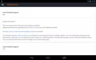 Learn Moodle screenshot 5