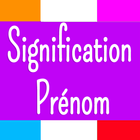 Signification Prénom icône