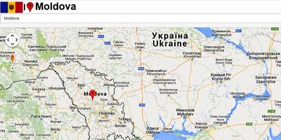 برنامه‌نما Moldova map عکس از صفحه