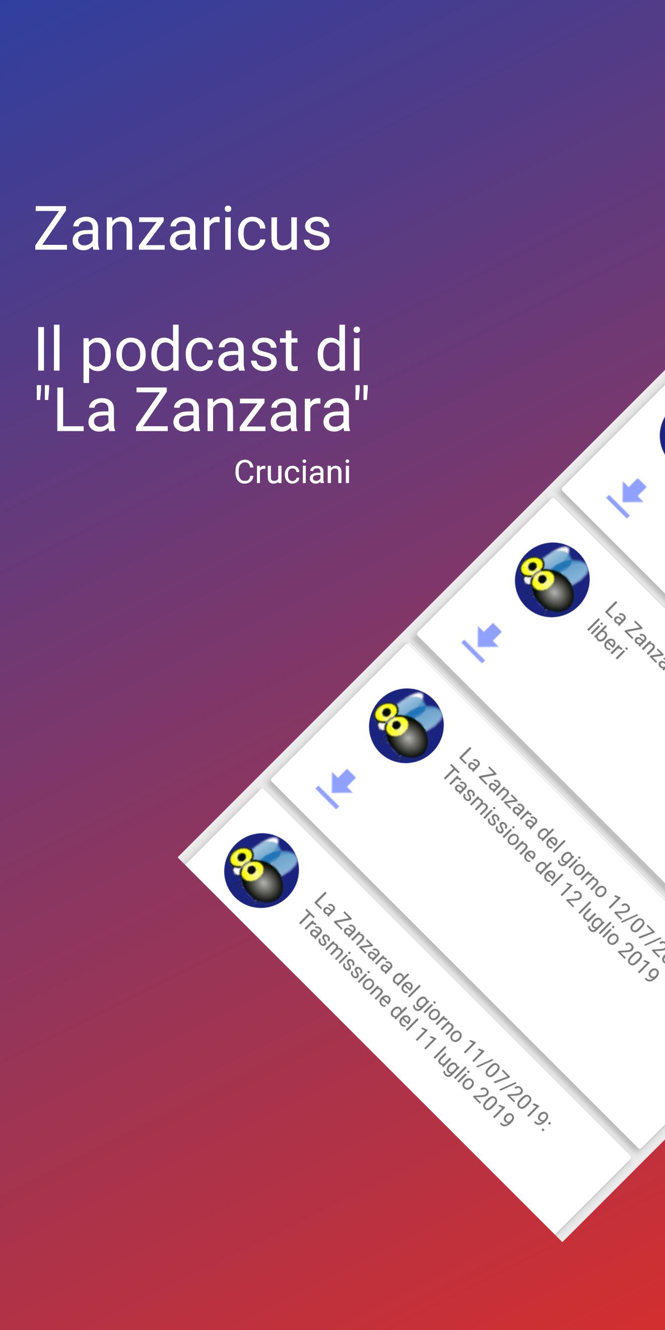 SCARICARE LE PUNTATE DELLA ZANZARA