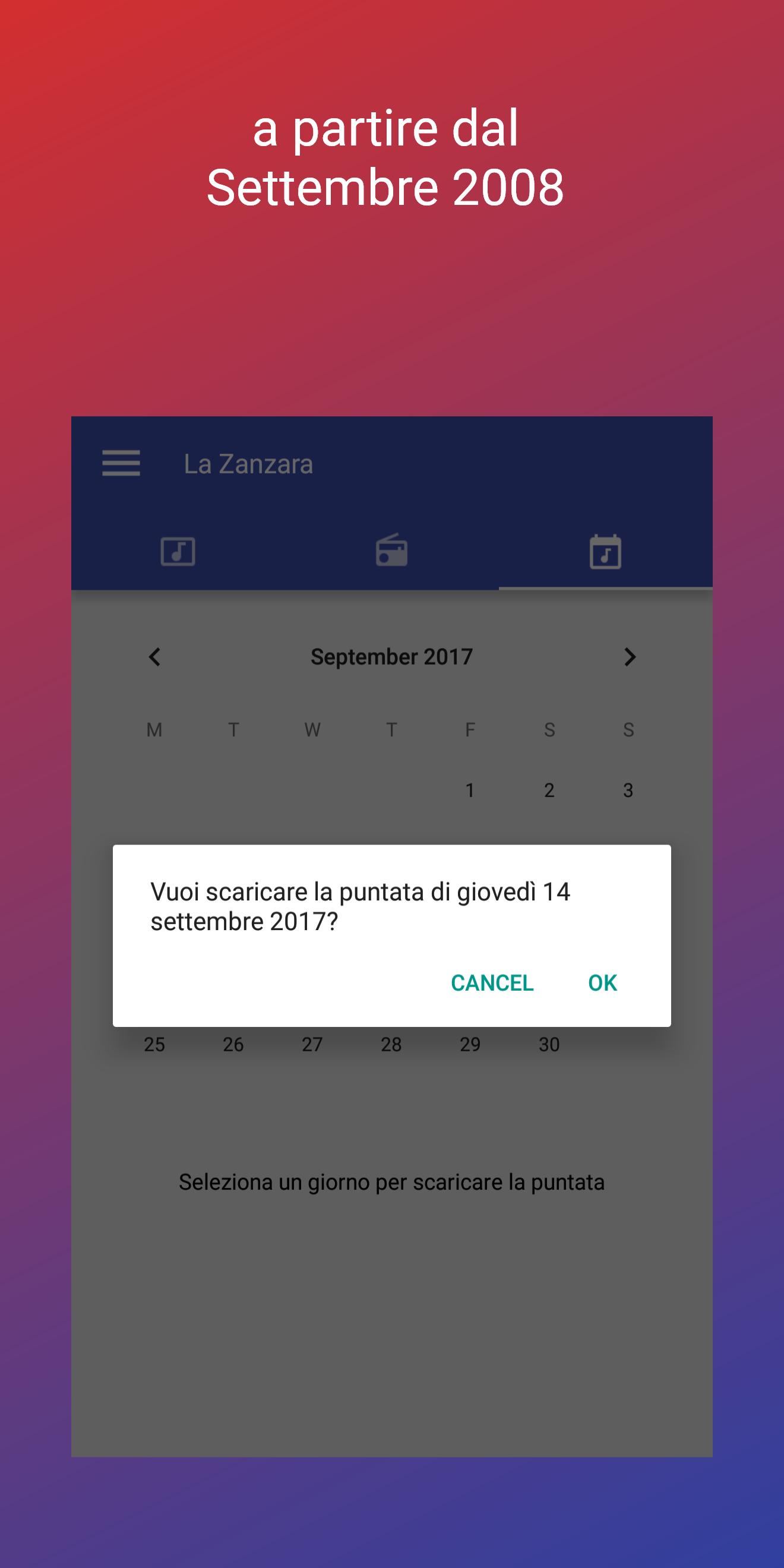 SCARICA LE PUNTATE DELLA ZANZARA