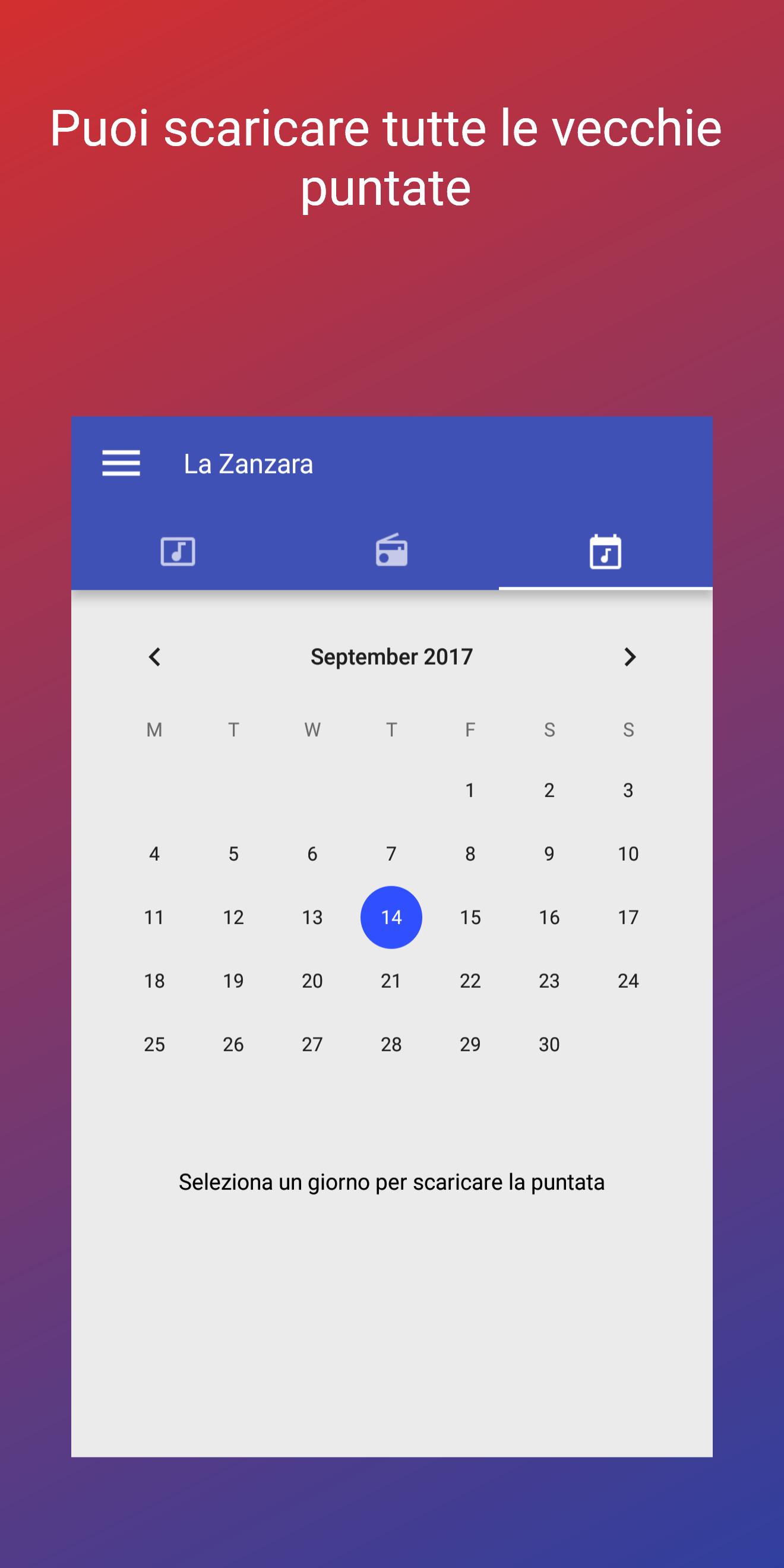 SCARICARE LE PUNTATE DELLA ZANZARA