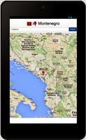 برنامه‌نما Montenegro map عکس از صفحه