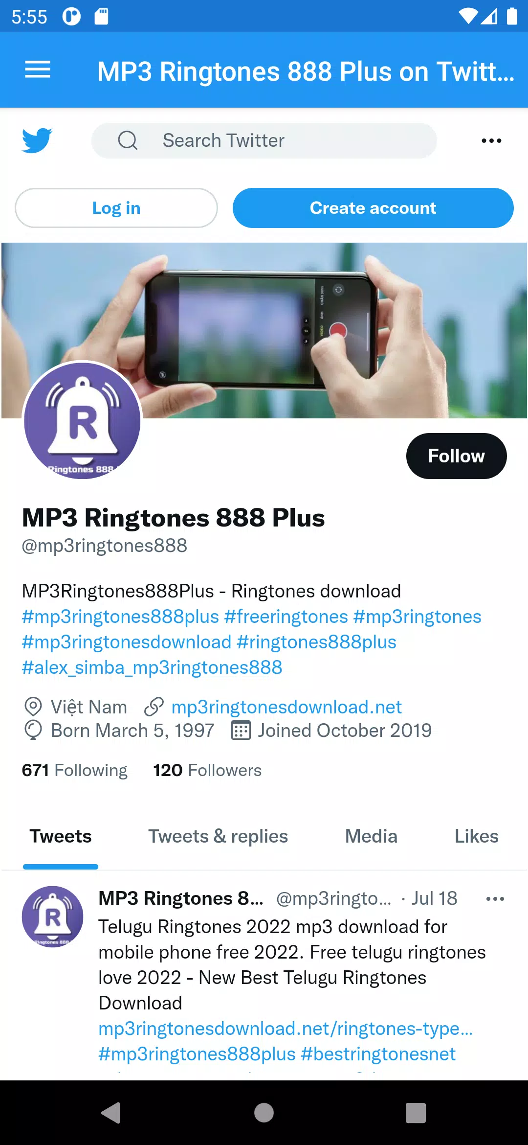 MP3 Ringtones 888 Plus